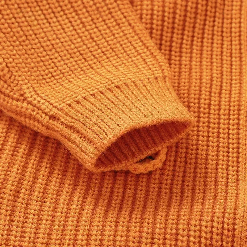 2025 Halloween Baby Knitted Romper 3D Pumpkin Applique Newborn Onesie 0-18M  Autumn  Winter Toddler Jumpsuit Festival Outfit