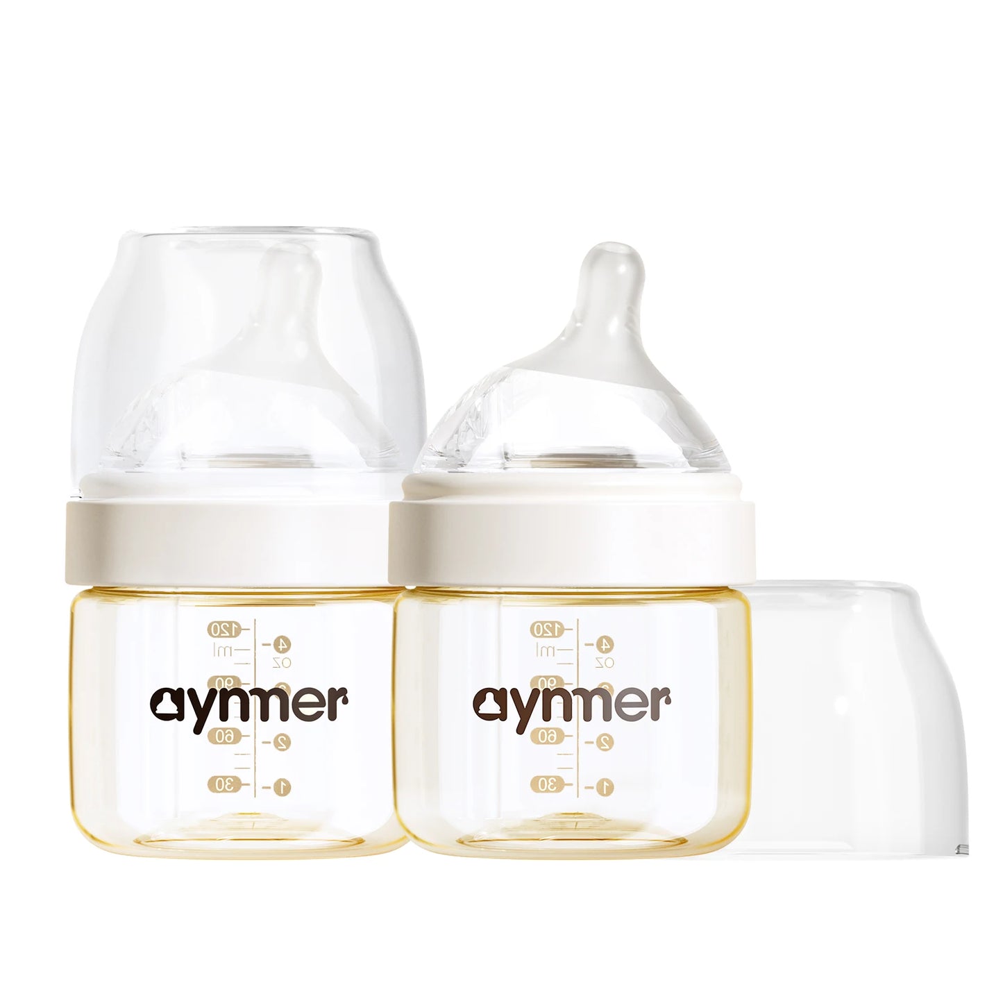 Baby Bottle Safety PPSU Materials Newborn Baby Anti Choking Bottles 0-1Y Baby Silicone Nipple Bottle For Newborn Feeding Bottles
