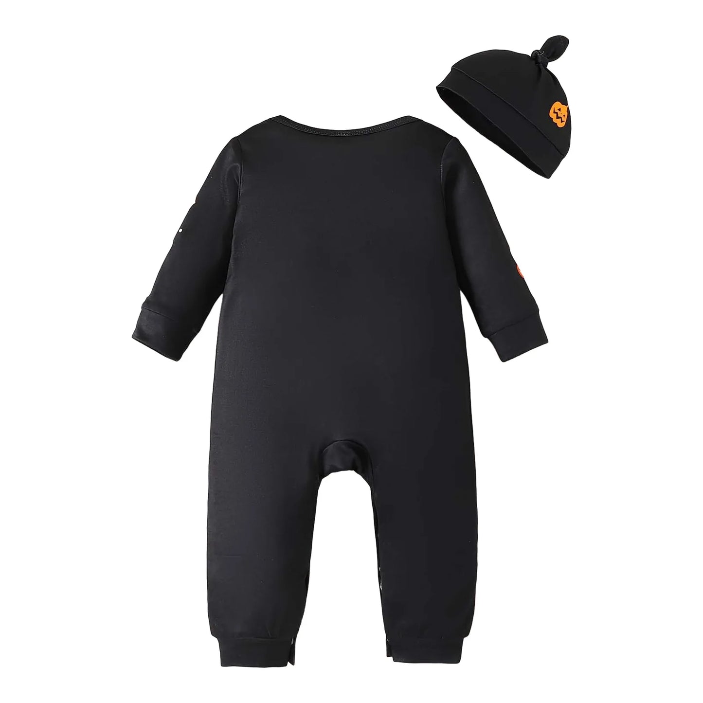 Toddlers Boys Clothes Baby Boys Girls Skeleton Halloween Costume Jumpsuit Pumpkin Romper Outfits With Hat Boys Cardigan Bodysuit