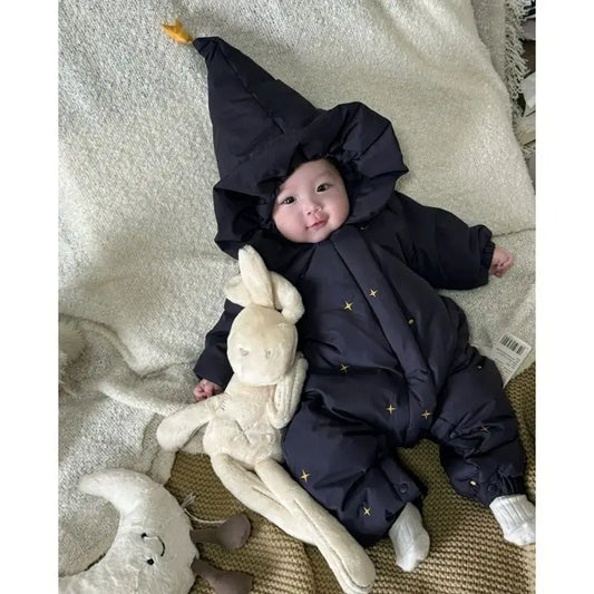 Baby's Rompers Newborn Bodysuits Winter Baby Clothing One-piece Clothes Thickened Cotton Jacket Warm Outdoor Climbing Clothe