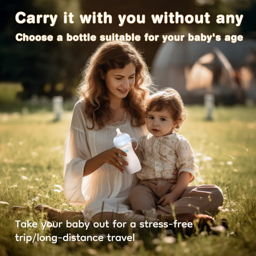 150/240/330ml Newborn Baby Bottle BPA-Free Heatproof Baby PP Bottle Drop-Proof And Leak-Proof Baby Feeding Bottle