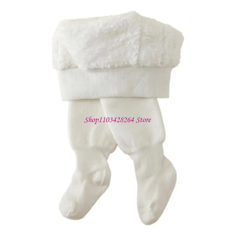 Cozy Fleece Lined Tights Infant Heating Leggings Winter Essential for Kids Warm