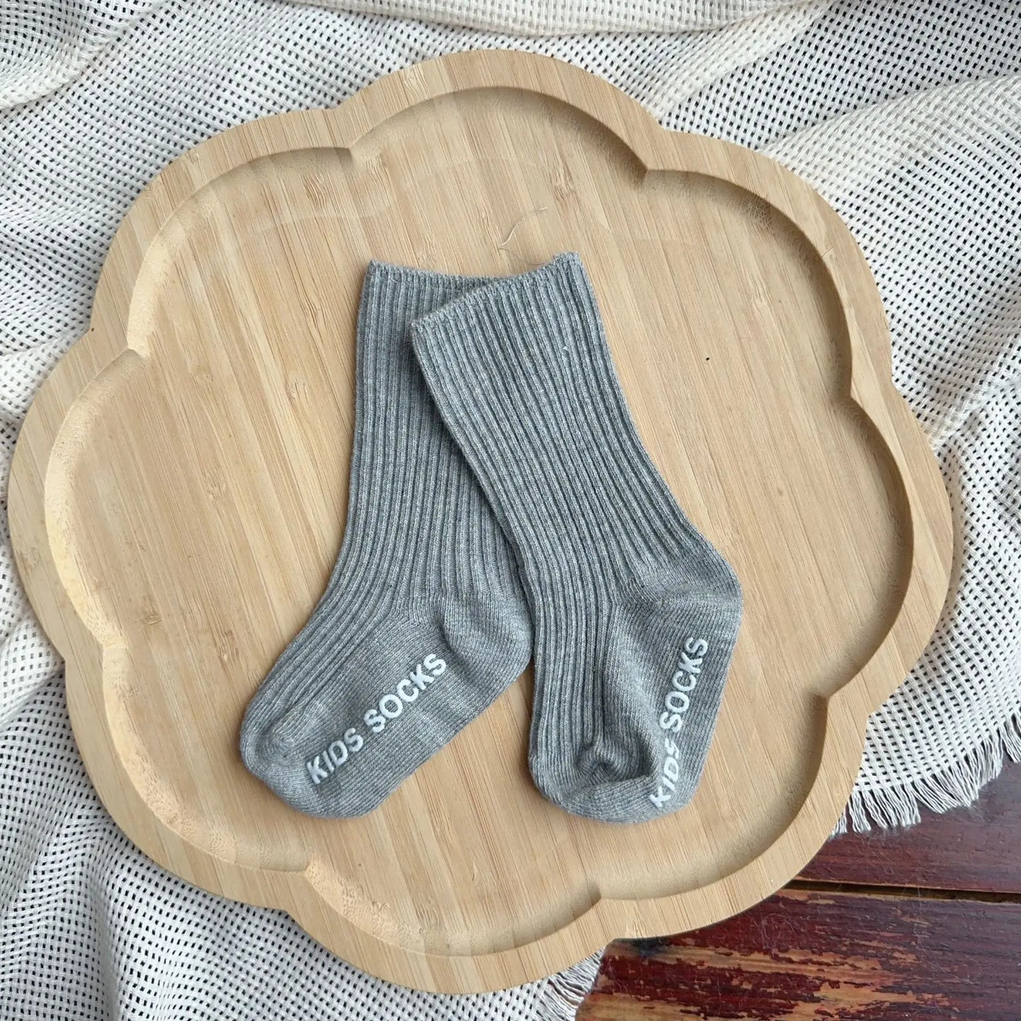 Baby Cute Socks Girls Newborn Infant Kid Solid Stripe Socks Toddler Anti Slip Cotton Infant Short Sock For 0-3Years