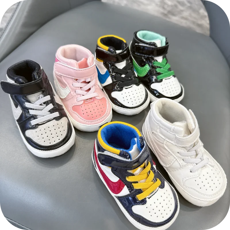 Fashion Sneakers for baby boys girls ,Newborn Non-slip Toddler Birthday Christening baptismal shoes