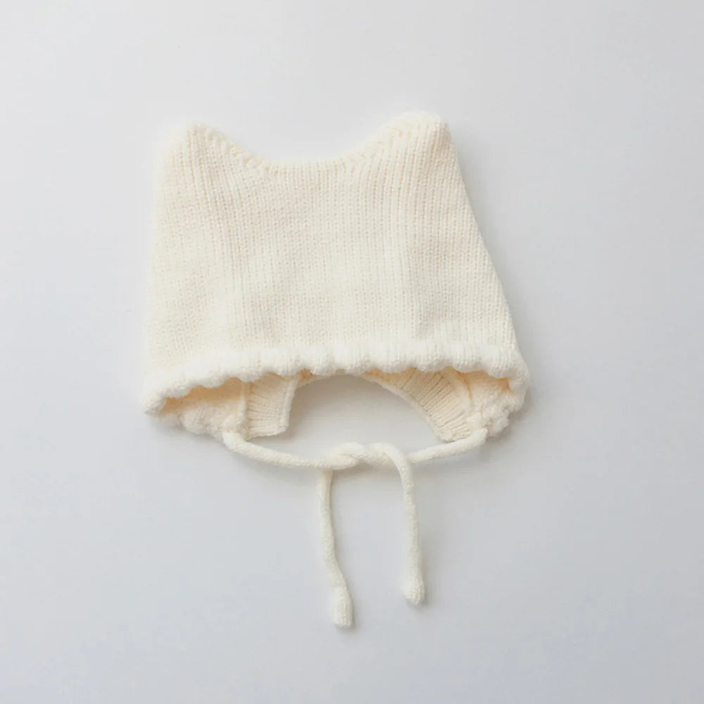 Baby Hats Autumn/Winter Baby Boys Girls Knitted Hat Toddler Knit Woolen Hat Children's Ear Protection Hats Infant Kids Warm Cap