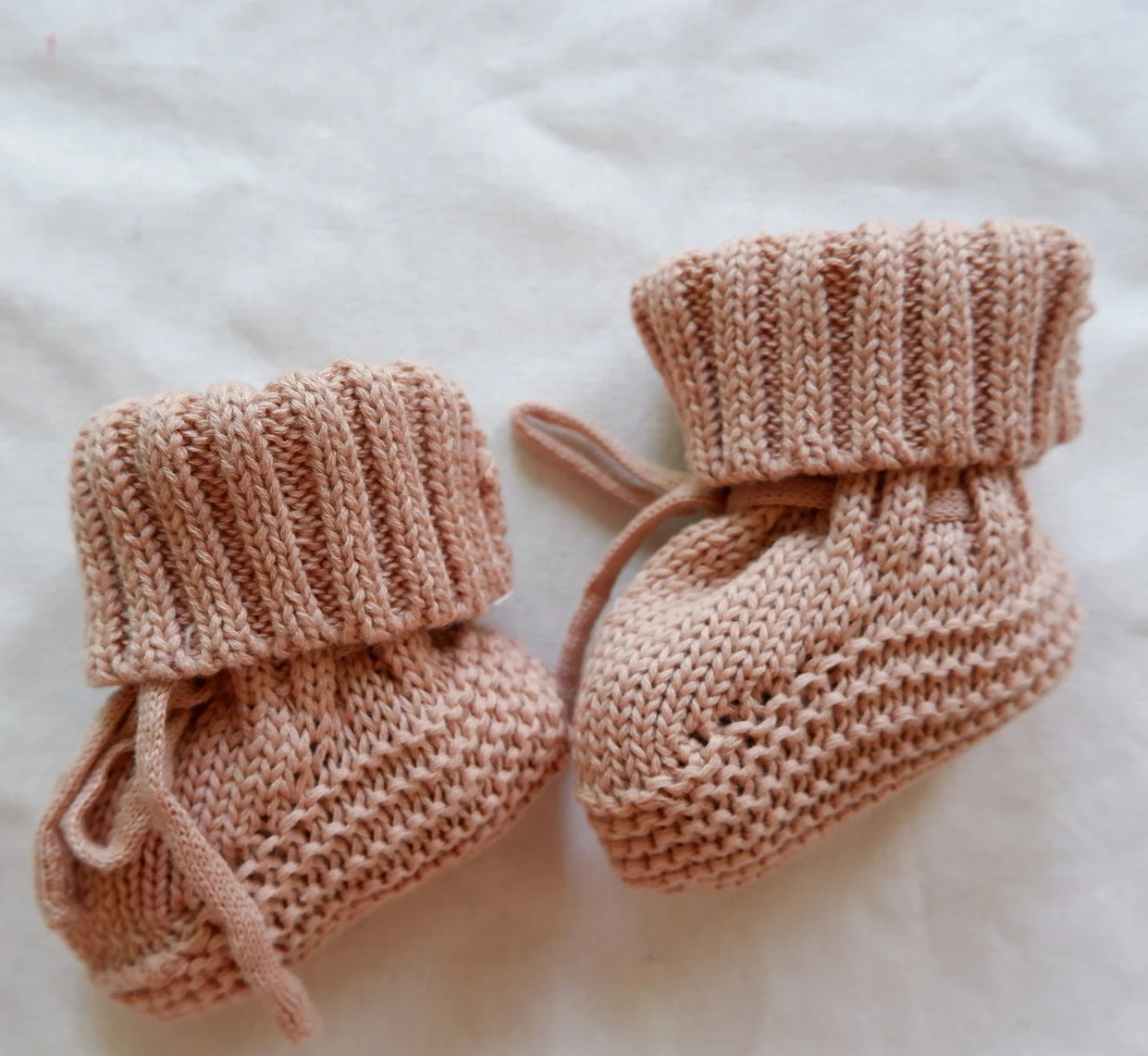 Winter Cute Infant Baby Neutral Booties 100% Cotton Knit Warm Baby Socks Unisex Toddler Baby Shoes Shower Gift