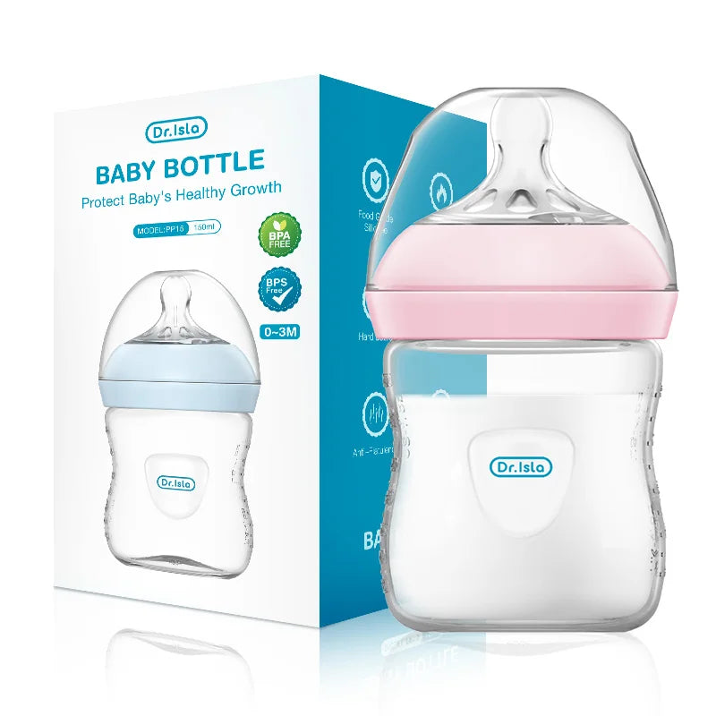 150/240/330ml Newborn Baby Bottle BPA-Free Heatproof Baby PP Bottle Drop-Proof And Leak-Proof Baby Feeding Bottle