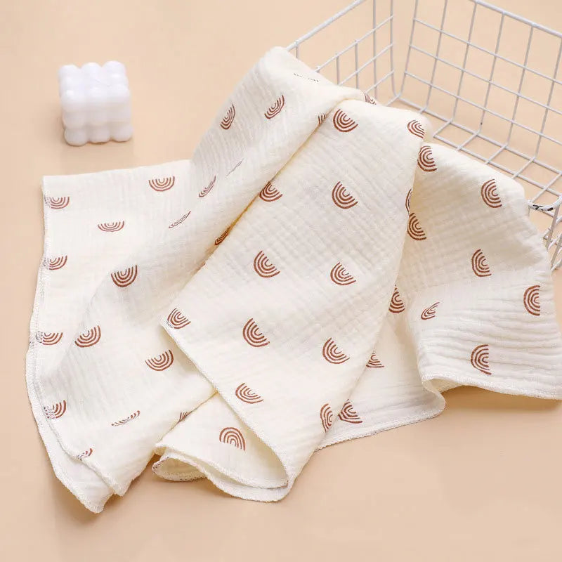 80*80cm Cotton Muslin Baby Receiving Blankets for Girls and Boys Newborn Muslin Swaddle Blanket Bedding Infant Bath Towel