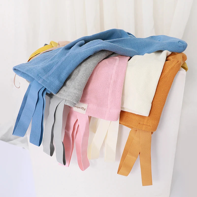 Infant Kids Suspender Pantyhose Spring Autumn Baby Girls Boys Tights Baby Girl Clothes High Waist Bandage Cross Straped Leggings