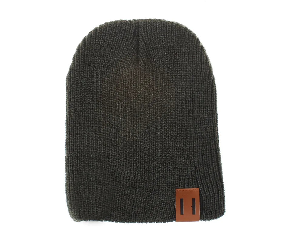Baby Hat Kids Newborn Knitted Cap Crochet Solid Children Beanies Boys Girls Hats Headwear Toddler Kids Caps Accessories Clothes
