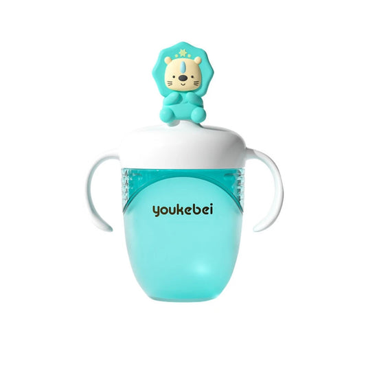 Youkebei 240ML Baby Silicone Bottles Anti Choking Baby Bottle No BAP Baby Feeding Bottles Wide Mouth Bottle For Kids Water Cup