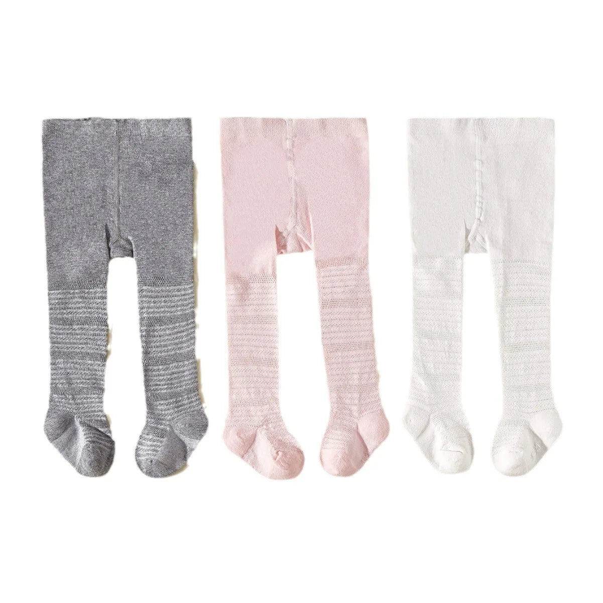 3PCS/Set Kids Children Girl Pantyhose Sock Spring Clothes Elastic Waist Solid Color Stockings Slim Socks Tights Baby Items