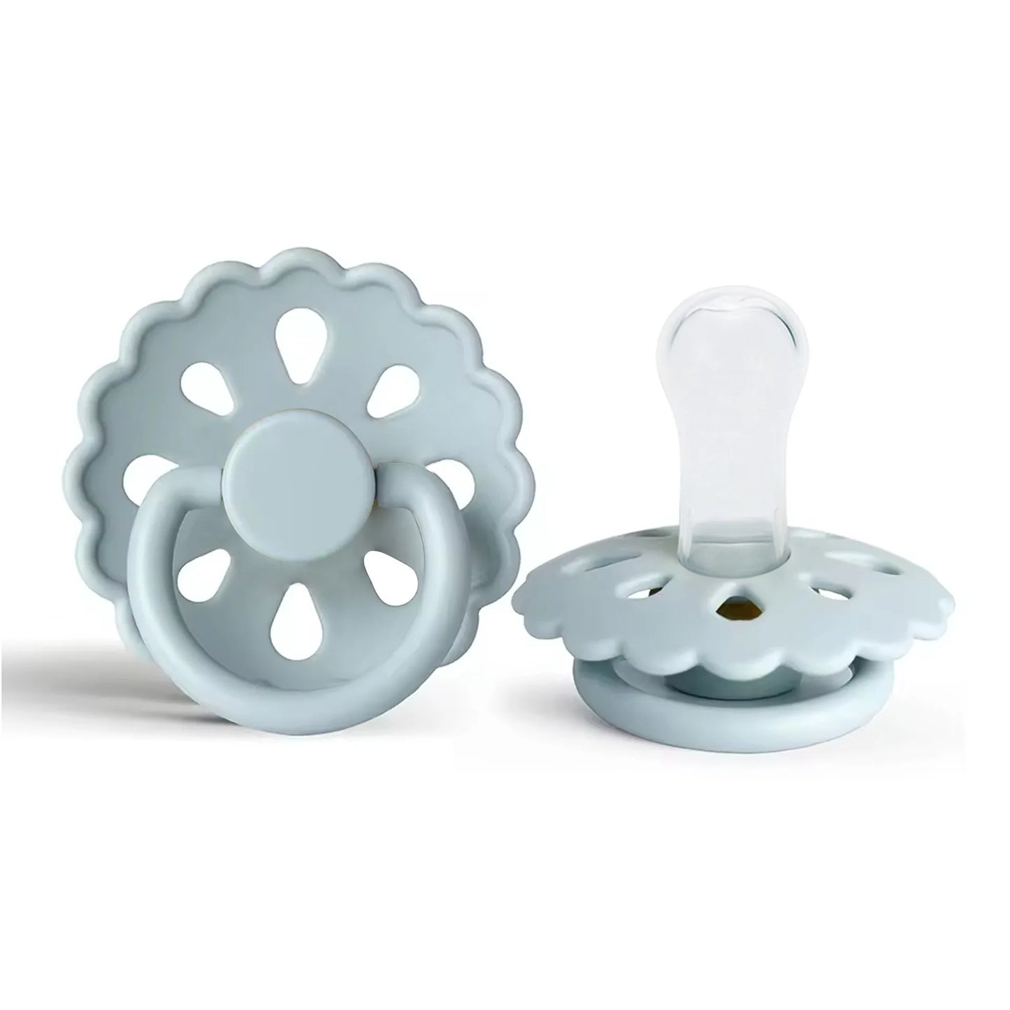 New flower shaped natural latex baby soft pacifier, food grade liquid silicone, newborn baby pacifier, teething gel