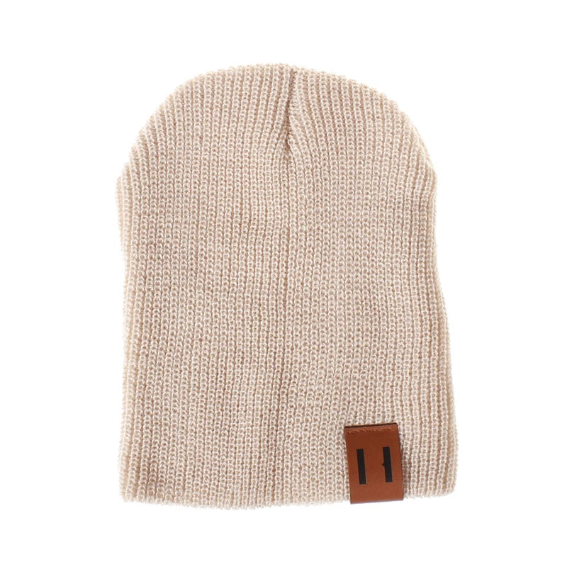 Baby Hat Kids Newborn Knitted Cap Crochet Solid Children Beanies Boys Girls Hats Headwear Toddler Kids Caps Accessories Clothes