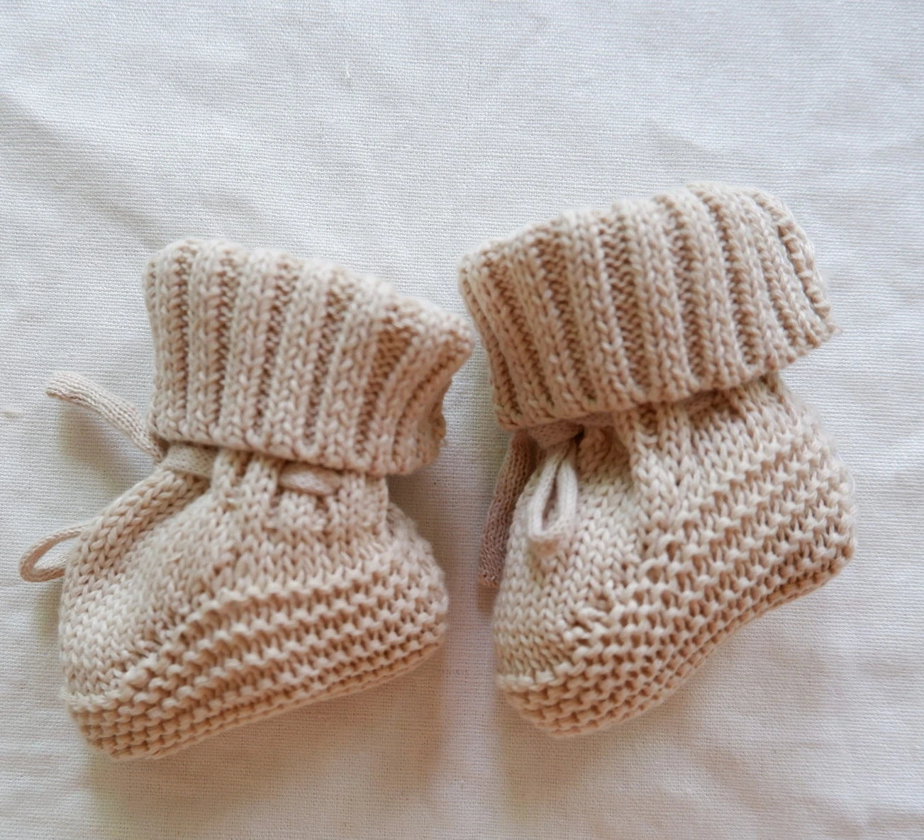 Winter Cute Infant Baby Neutral Booties 100% Cotton Knit Warm Baby Socks Unisex Toddler Baby Shoes Shower Gift
