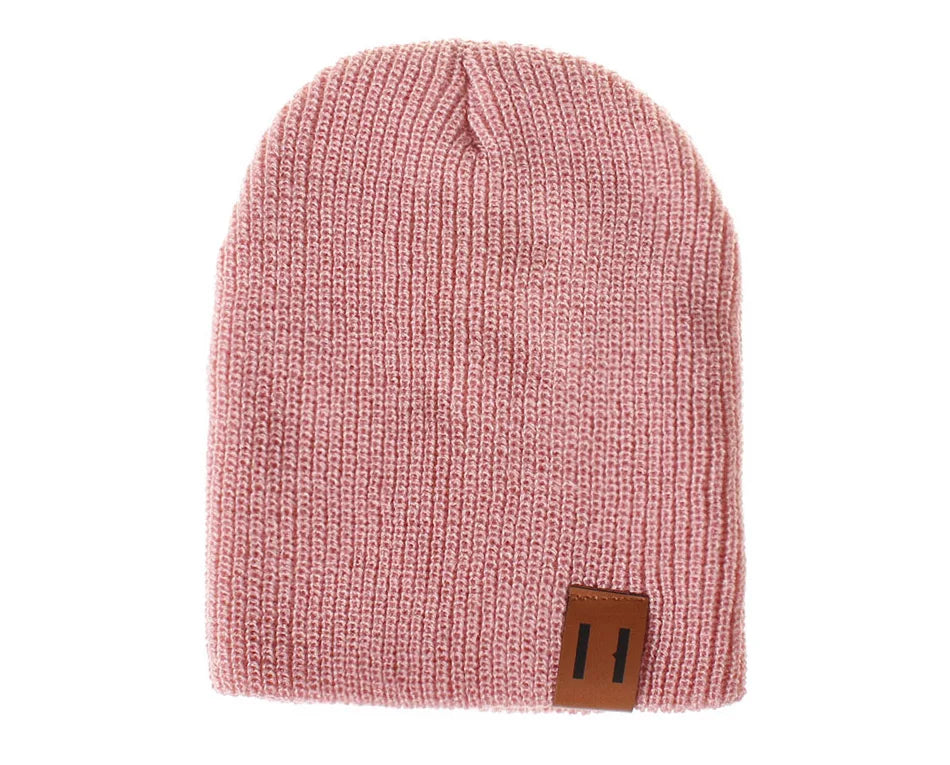 Baby Hat Kids Newborn Knitted Cap Crochet Solid Children Beanies Boys Girls Hats Headwear Toddler Kids Caps Accessories Clothes