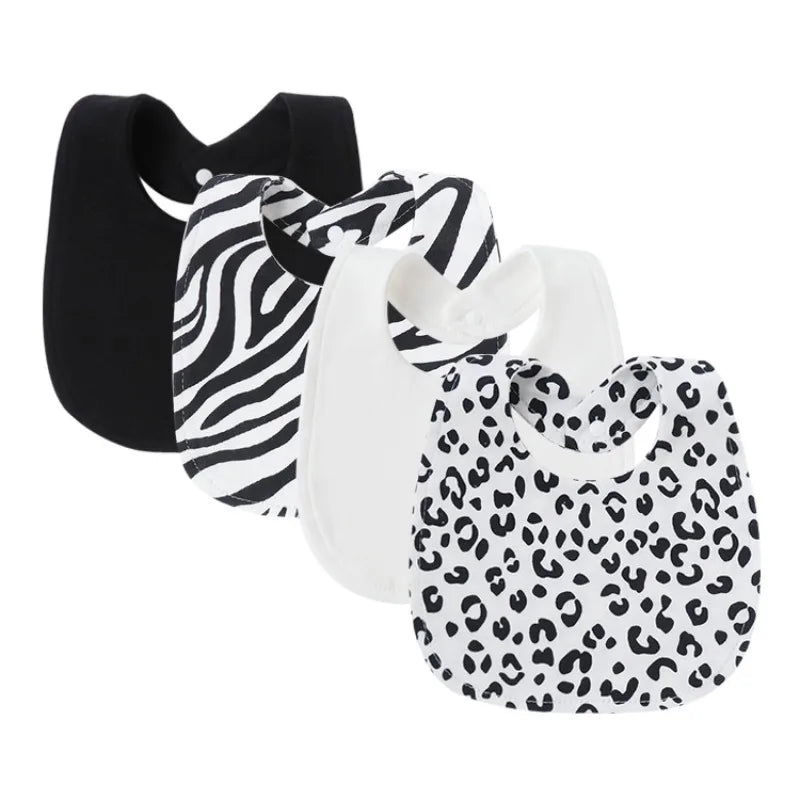 2025 Newborn Baby Drooling Towel Men and Women Baby Bib Concealed Bib Anti-Spitting Cotton Drooling Pocket Kids Bibs Accessories