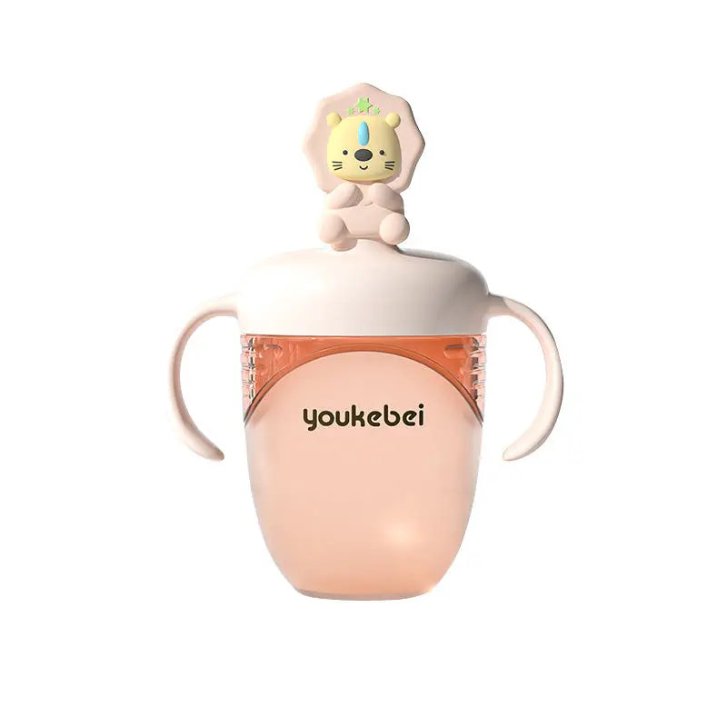 Youkebei 240ML Baby Silicone Bottles Anti Choking Baby Bottle No BAP Baby Feeding Bottles Wide Mouth Bottle For Kids Water Cup