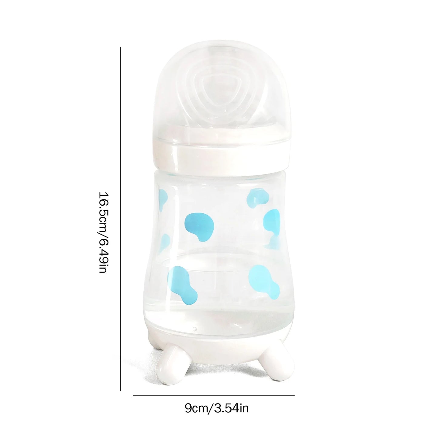 Cow Newborn Bottle 180ML/270ML Baby Bottle PP Bottle Anti-flatulence Bottle BPA Free Bottle Cute Cow Shape