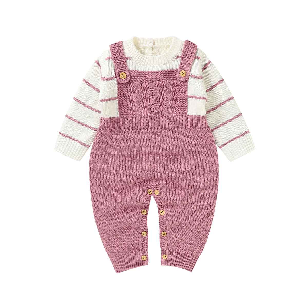 0-24M Newborn Baby Romper Shoes Gloves Set Knit Girl Boy Jumpsuit Boot Mitten Solid Toddler Infant Long Sleeve Knit Clothing