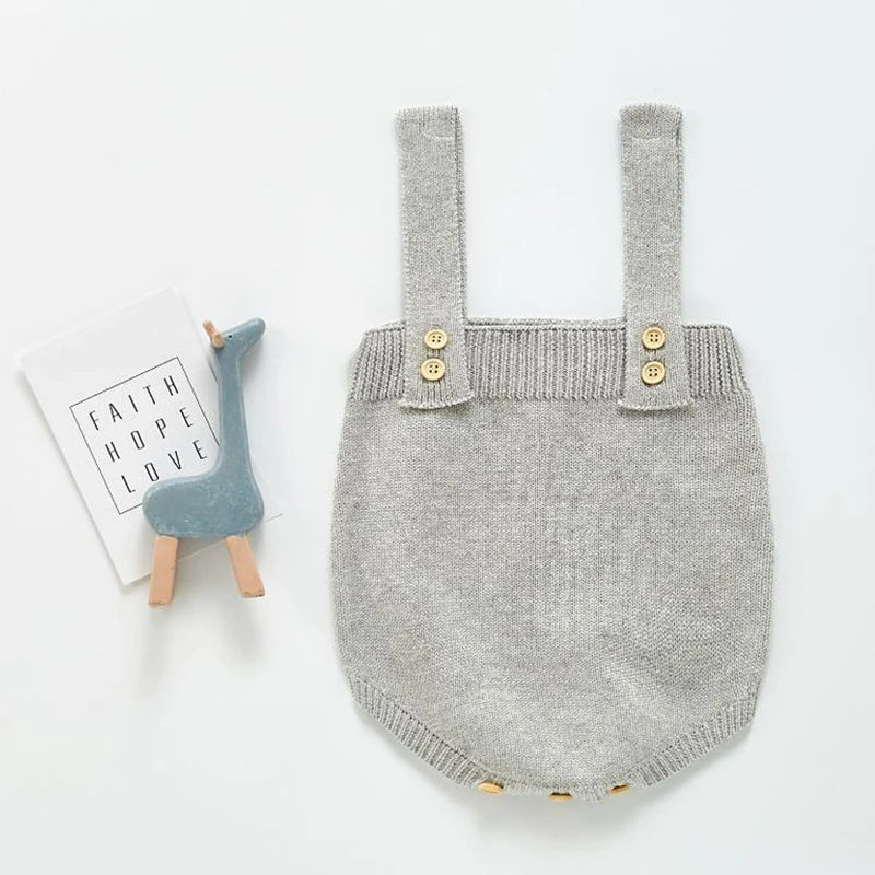 Newborn Clothes Outfits Autumn Winter Baby Boy Girl Long Sleeve Knitted Rompers Jumpsuits Cute Hedgehog Infant Outwear Playsuits