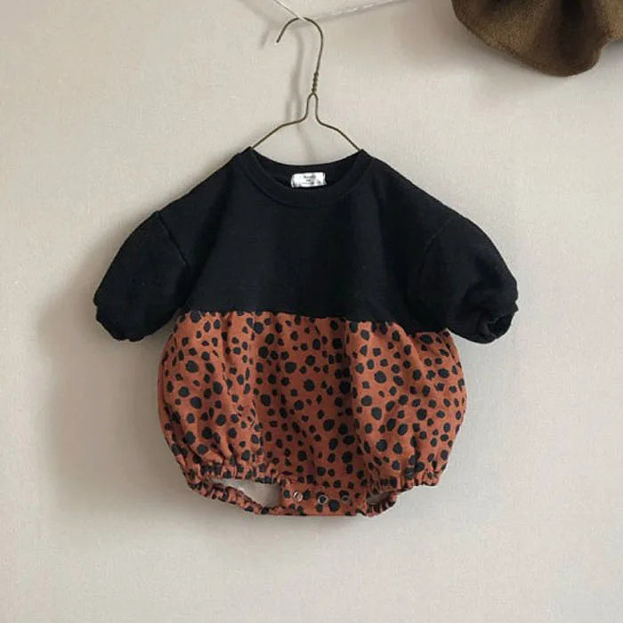 0-24M Baby Girls Boys Romper Warm Autumn Long Sleeve Thick Lining Jumpsuits Winter Clothing Outfits