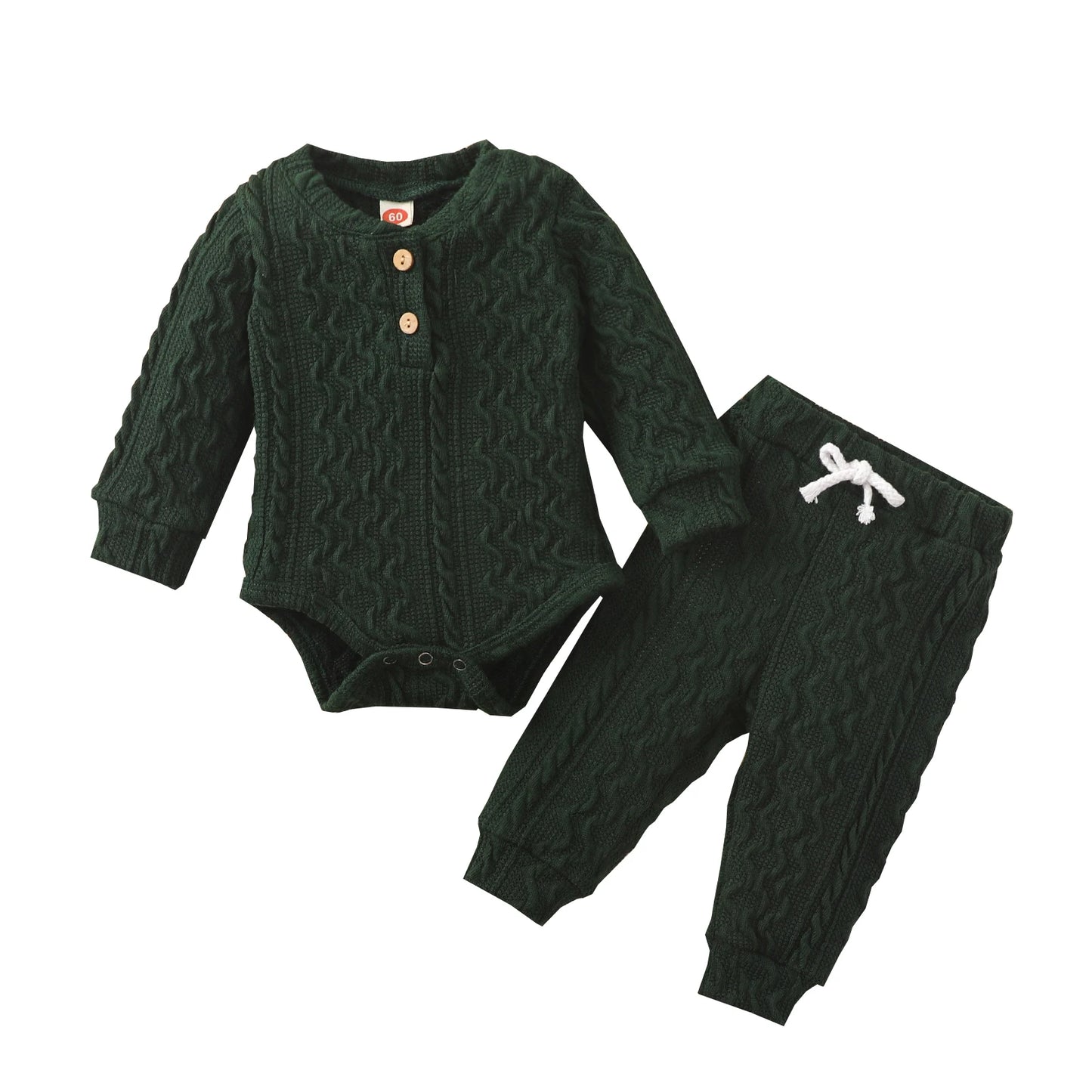 Ma&Baby 0-24M Newborn Infant Baby Boy Girl Clothes Set Long Sleeve Romper Pants Outfits Autumn Spring Soft Costumes D11
