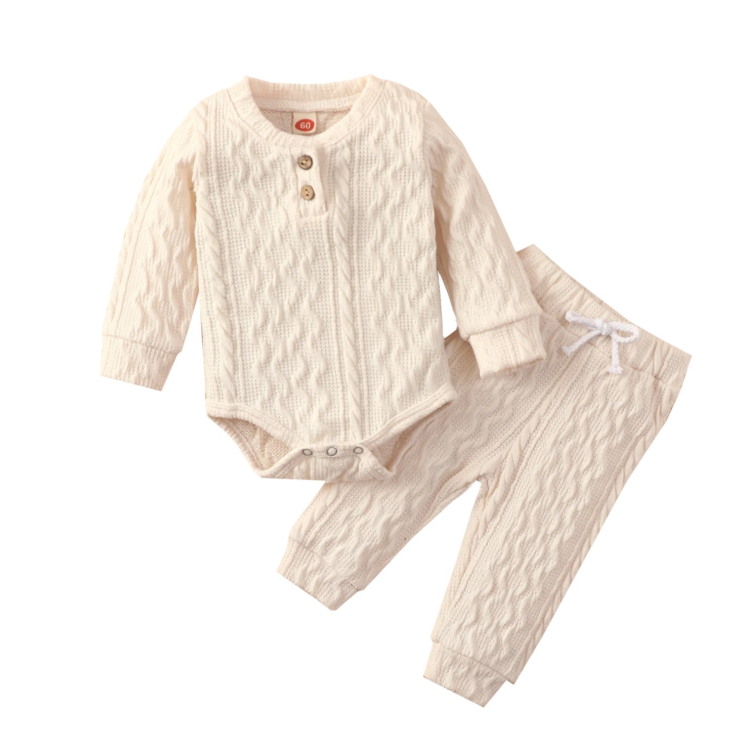 Ma&Baby 0-24M Newborn Infant Baby Boy Girl Clothes Set Long Sleeve Romper Pants Outfits Autumn Spring Soft Costumes D11