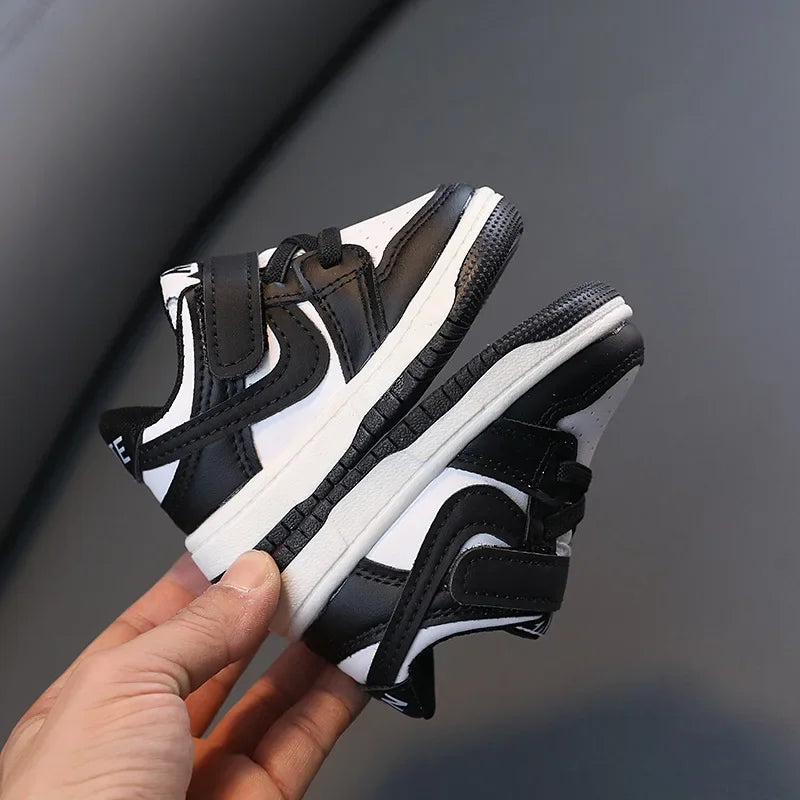 Kids White Casual Sneakers