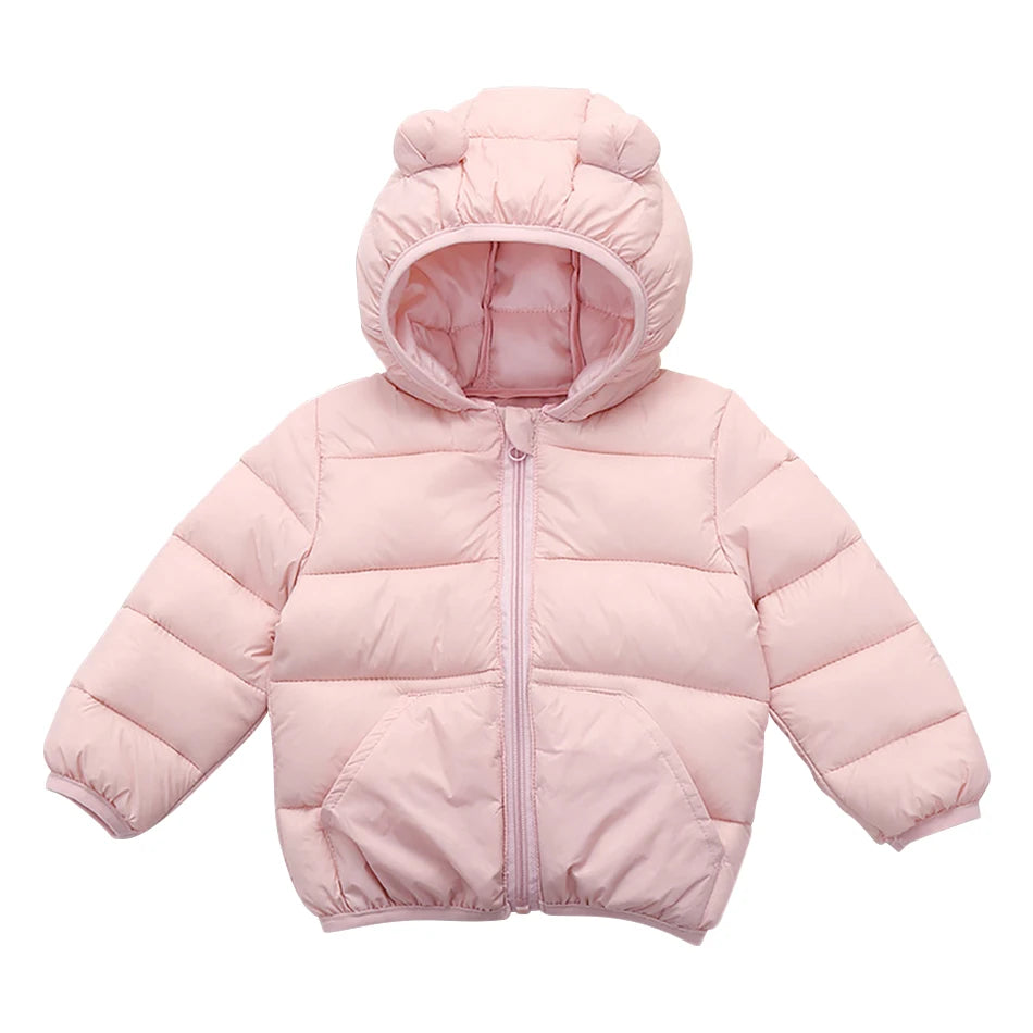 Hooded Down Kids Parka