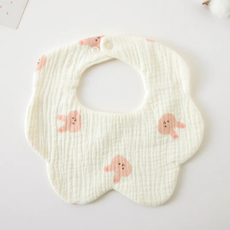 Newborn Baby Bibs & Burp Cloths Set