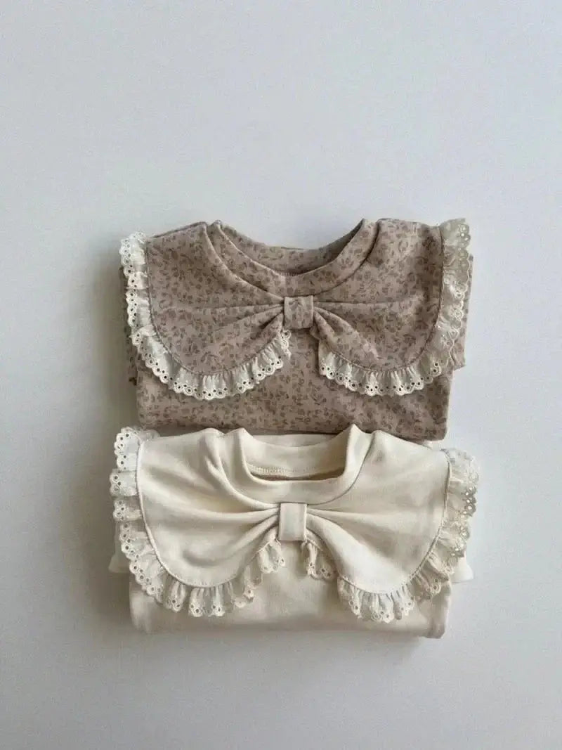 Korean Baby Girl Lace Shirt