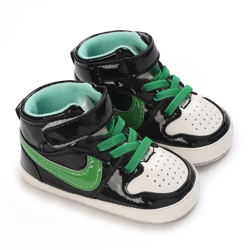 Fashion Sneakers for baby boys girls ,Newborn Non-slip Toddler Birthday Christening baptismal shoes
