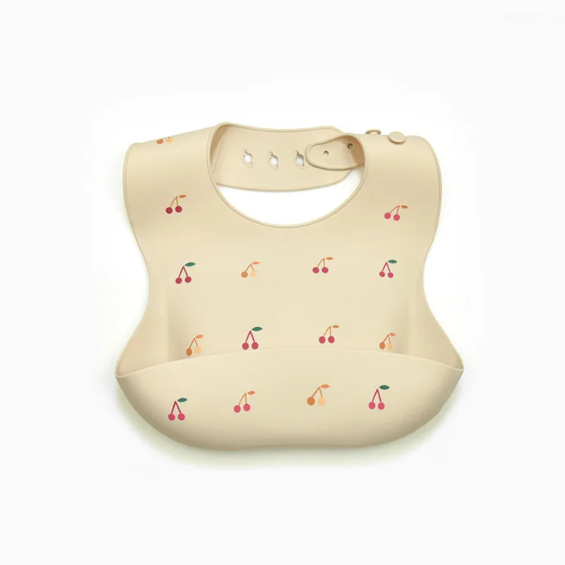 Silicone Bibs For Newborn Baby Feeding Tableware Waterproof Baby Bibs For Toddler Feedings Bibs Burp Cloths Bandana Baby Stuff