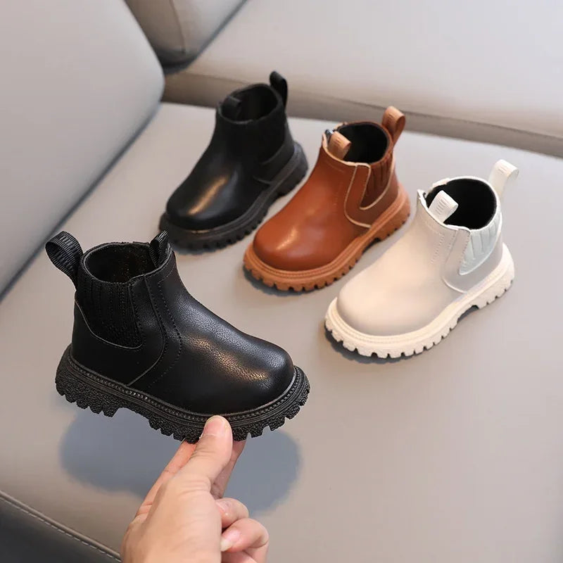 Kids Leather Boots