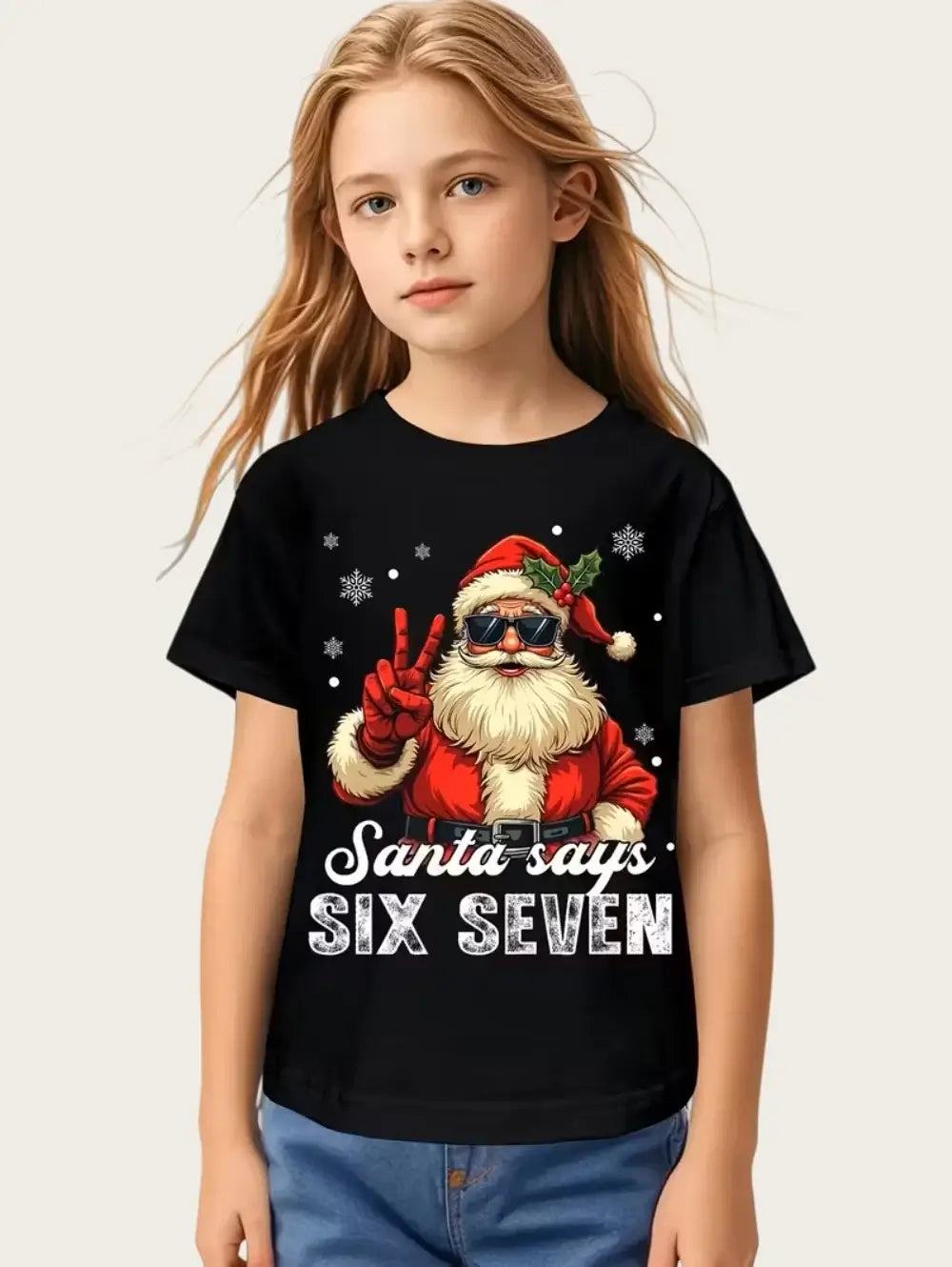 Fun Six Seven 6 7 Meme Design T-Shirt