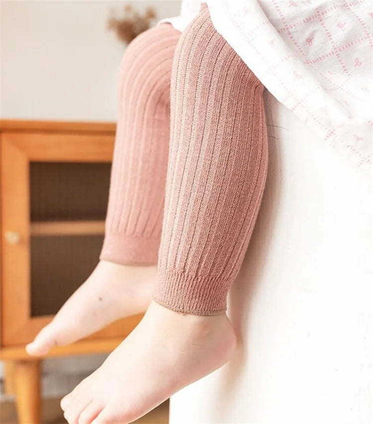 Soft Cotton Knitted Leggings for Kids