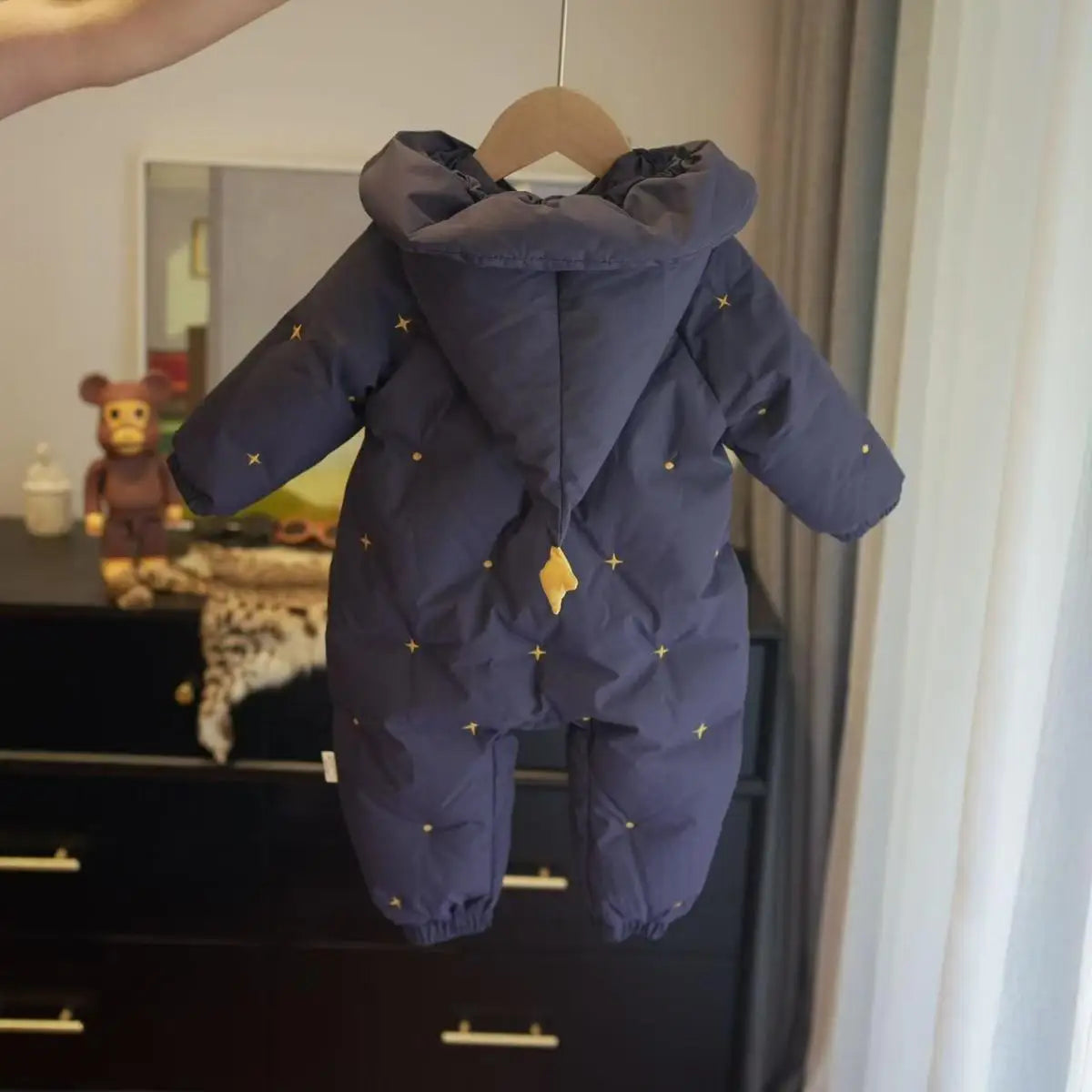 Baby's Rompers Newborn Bodysuits Winter Baby Clothing One-piece Clothes Thickened Cotton Jacket Warm Outdoor Climbing Clothe