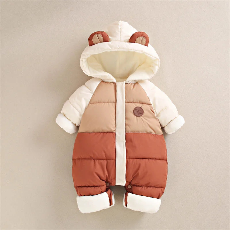 Windproof Padded Snowsuit