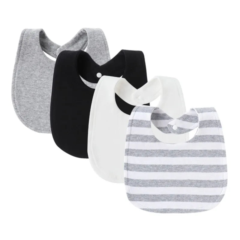 2025 Newborn Baby Drooling Towel Men and Women Baby Bib Concealed Bib Anti-Spitting Cotton Drooling Pocket Kids Bibs Accessories