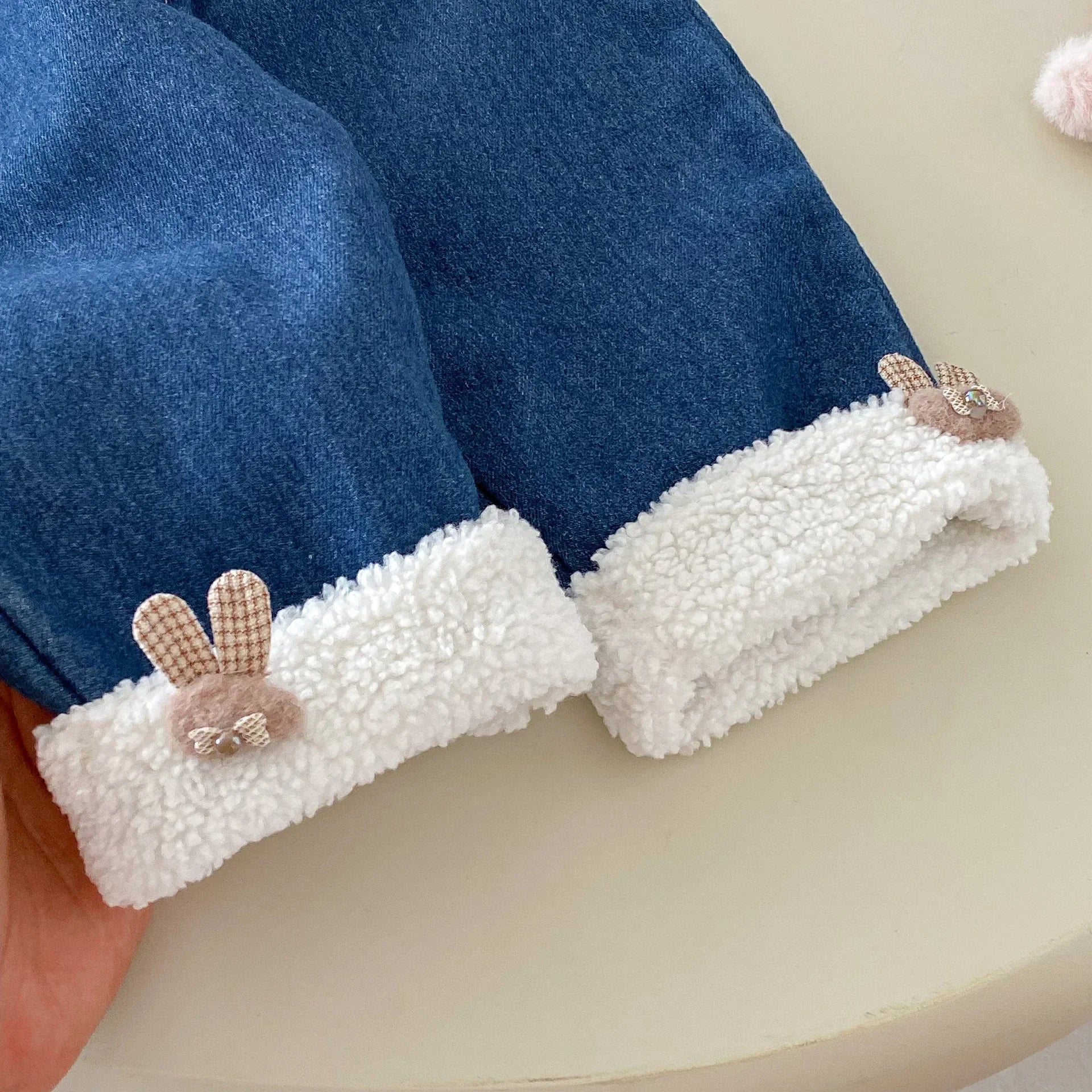 Rabbit Ear Fleece Jeans