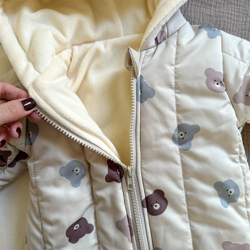 Fur-Lined Winter Jumpsuit