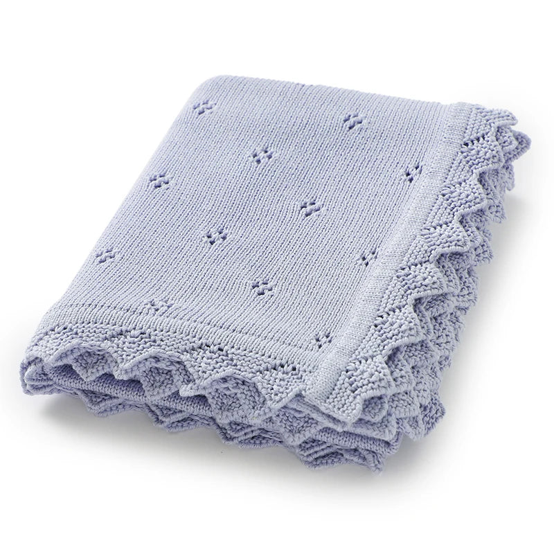 Baby Blankets Newborn 90*70cm Ultra-Soft Cotton Knitted Swaddle Wrap Blanket for Infant Toddler Boys Girls Throw Receiving Quilt