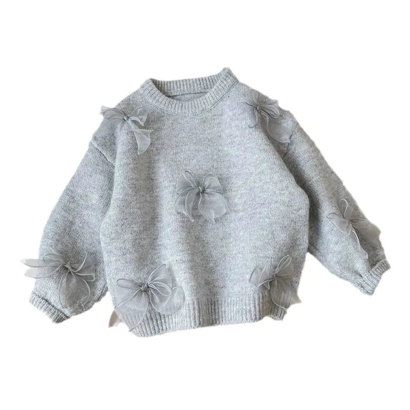 Gauze Bow Pullover