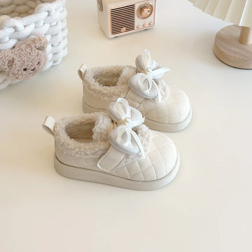 Girls Plush Winter Shoes