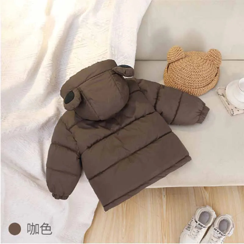Padded Hooded Kids Jacket