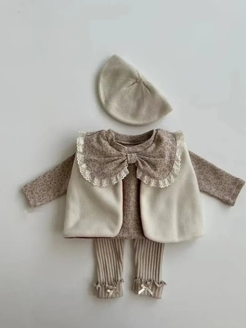 Korean Baby Girl Lace Shirt