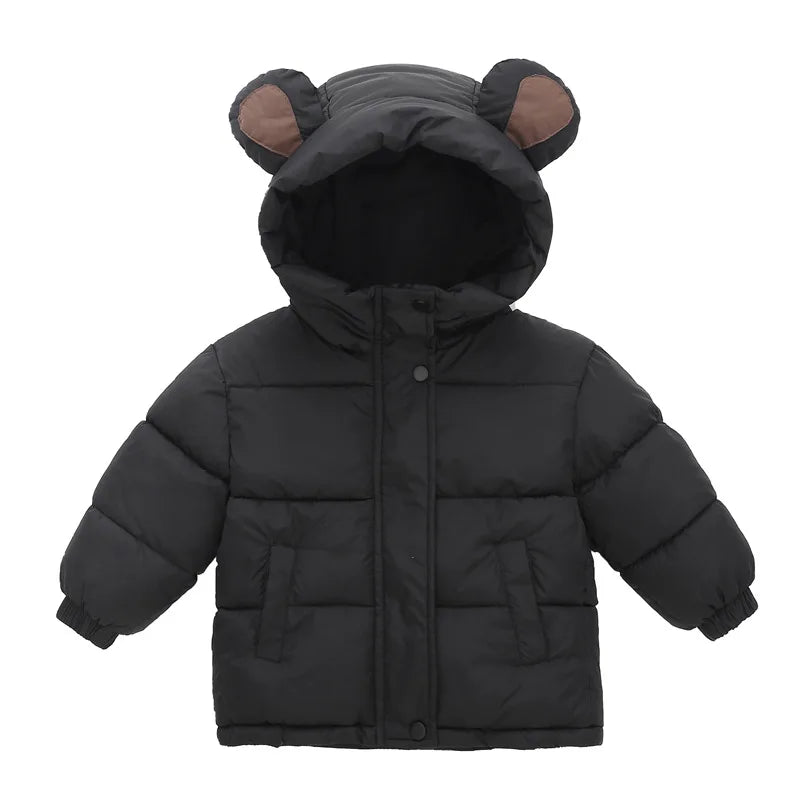 Padded Hooded Kids Jacket
