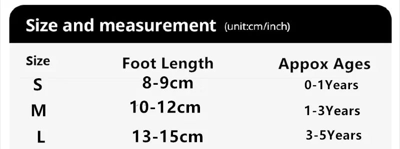 3 Pairs Baby Anti-Slip Socks 0-6Y