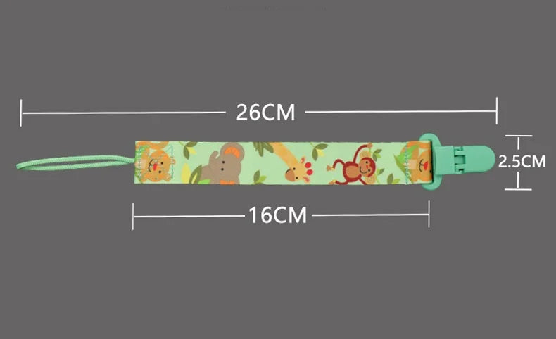 3 Pcs Baby Pacifier Clips Set